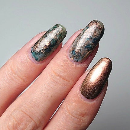 ラコララン ネイルポリッシュ 28 ブラウンシャンパーニュ/lacoraran/マニキュアの画像