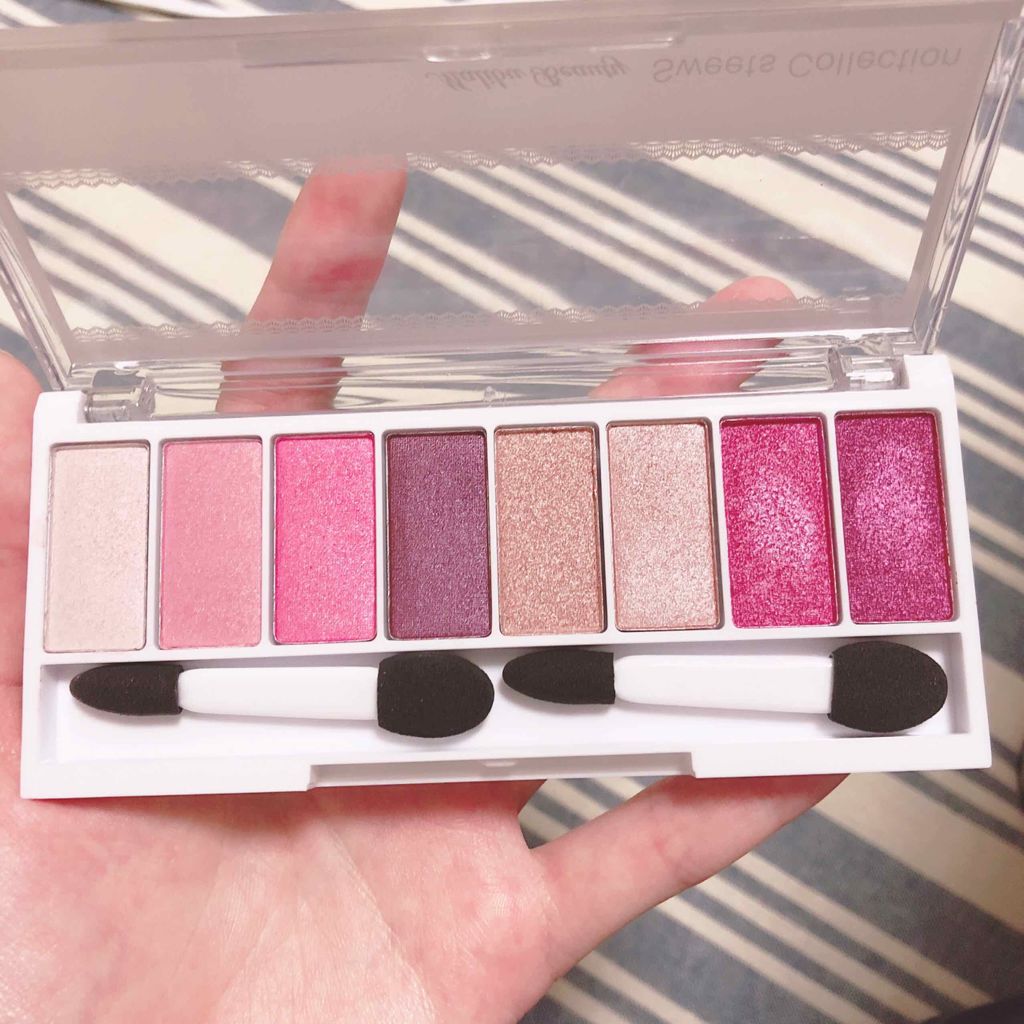 スイーツコレクション/マリブビューティー/アイシャドウパレットを使ったクチコミ（2枚目）