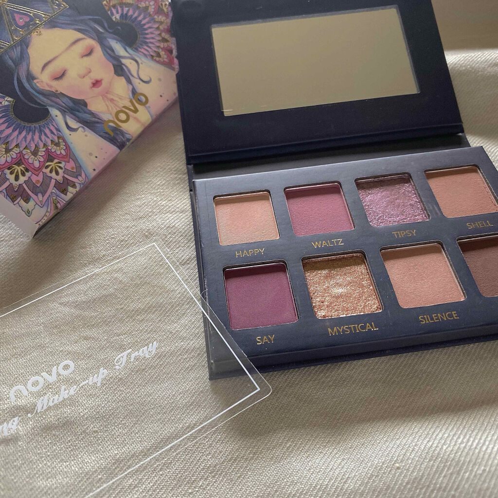 novo   アイシャドウパレット/NOVO/アイシャドウパレットを使ったクチコミ（1枚目）