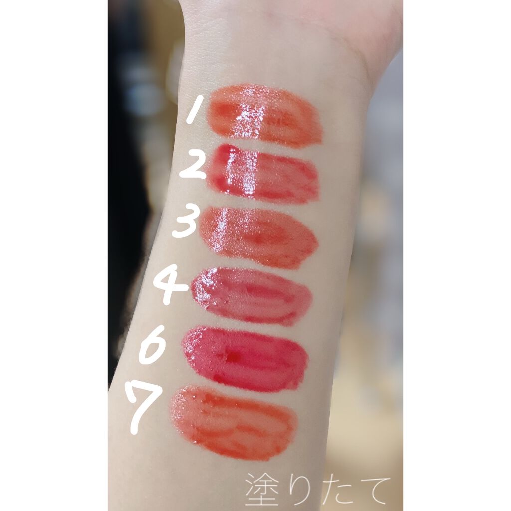 インク ムード ドロップ ティント/PERIPERA/リップグロスを使ったクチコミ（3枚目）