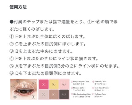 オーラクリエイション/BLEND BERRY/アイシャドウパレットを使ったクチコミ(4枚目)