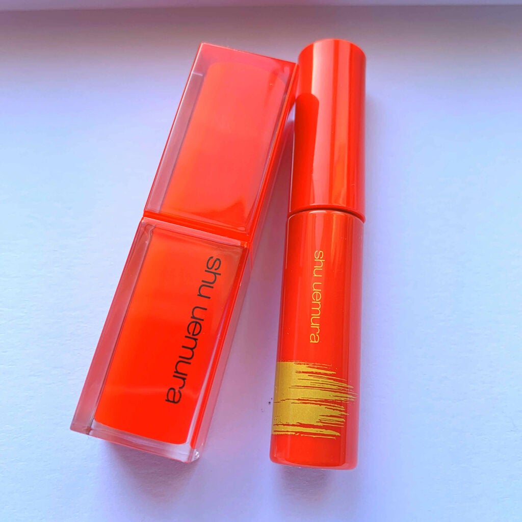 ルージュ アンリミテッド ラッカーシャイン/shu uemura/口紅を使ったクチコミ(1枚目)