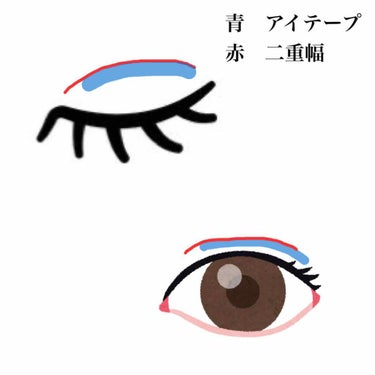 アイテープ片面(のびる)絆創膏タイプ スリム 120枚/セリア/二重まぶた用アイテムを使ったクチコミ（2枚目）