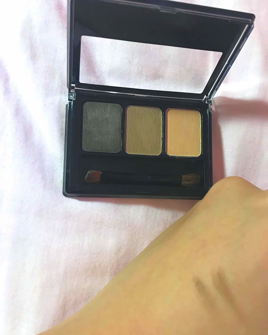 ファッションブロウ パレット/MAYBELLINE NEW YORK/パウダーアイブロウを使ったクチコミ（2枚目）