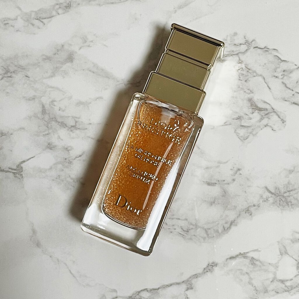 プレステージ マイクロ ユイル ド ローズ セラム/Dior/美容液を使ったクチコミ（1枚目）