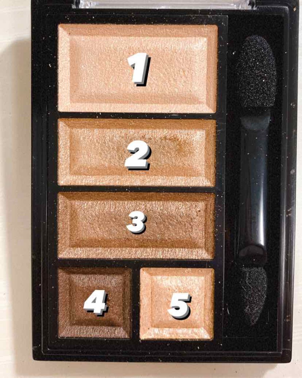 ショコラスウィート アイズ/リンメル ロンドン/アイシャドウパレットを使ったクチコミ(2枚目)