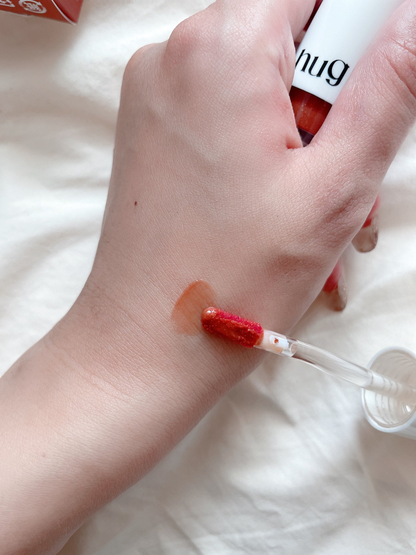 アップトゥーミー ハグマイリップ カラーロックプランパー/up2me/リッププランパーを使ったクチコミ(3枚目)