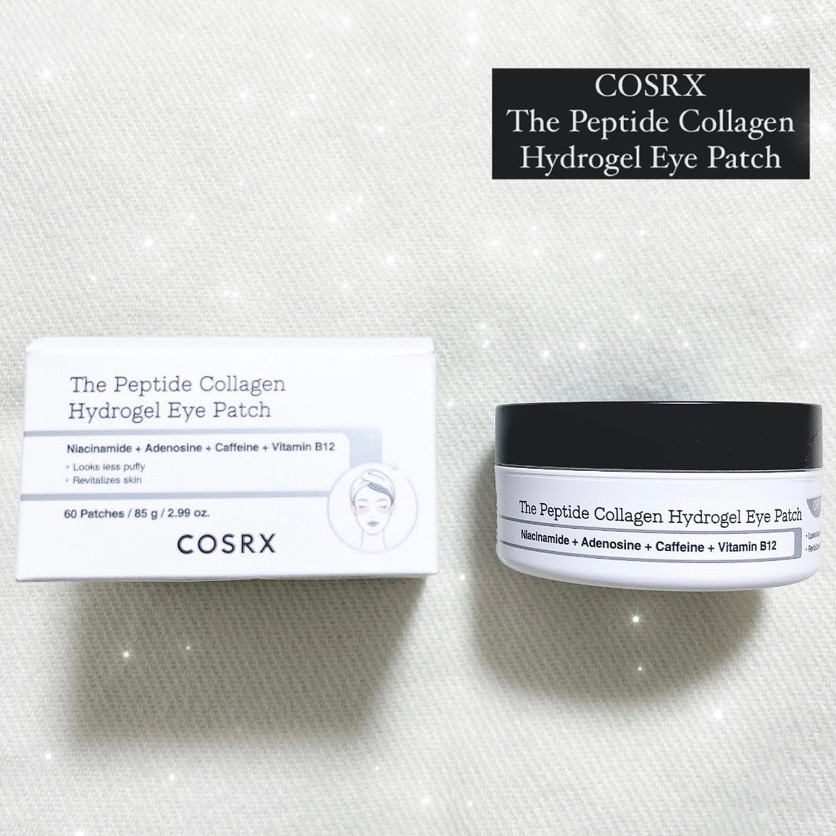 RXザ・ペプチドコラーゲン ハイドロゲルアイパッチ/COSRX/アイケア・アイクリームを使ったクチコミ(1枚目)