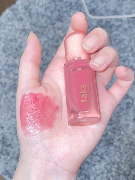 ジェリーイングヌードグロス/Laka/リップグロスを使ったクチコミ(4枚目)