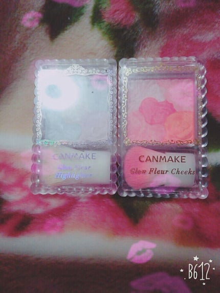 グロウフルールチークス/キャンメイク/パウダーチークを使ったクチコミ(1枚目)