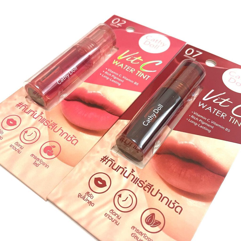 Vit C ウォーターティント/CathyDoll/リップティントを使ったクチコミ(9枚目)