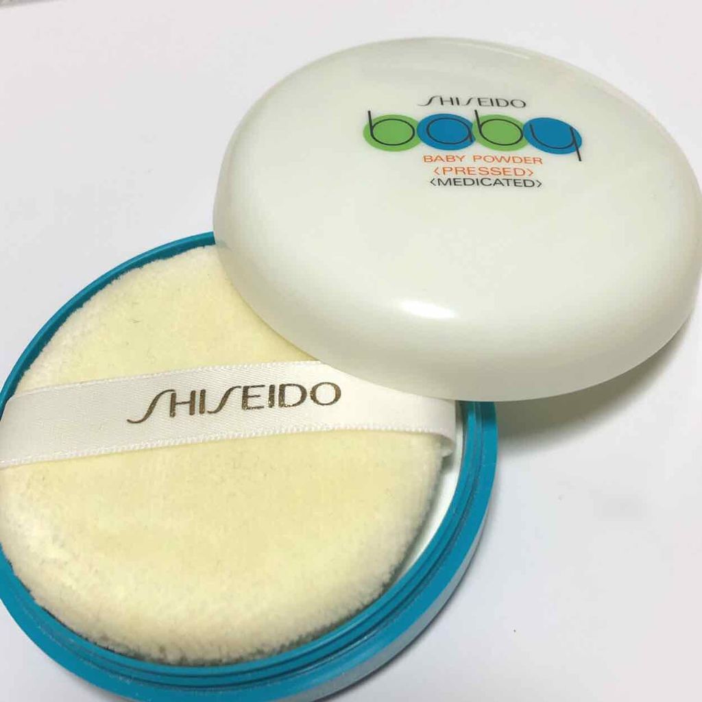 資生堂ベビーパウダー(プレスド)/ベビー/ボディパウダーを使ったクチコミ（2枚目）
