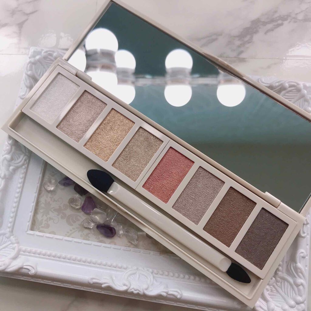 グラマラスヌード アイパレット (クリスマスコフレ 2017)/Visée/メイクアップキットを使ったクチコミ(1枚目)