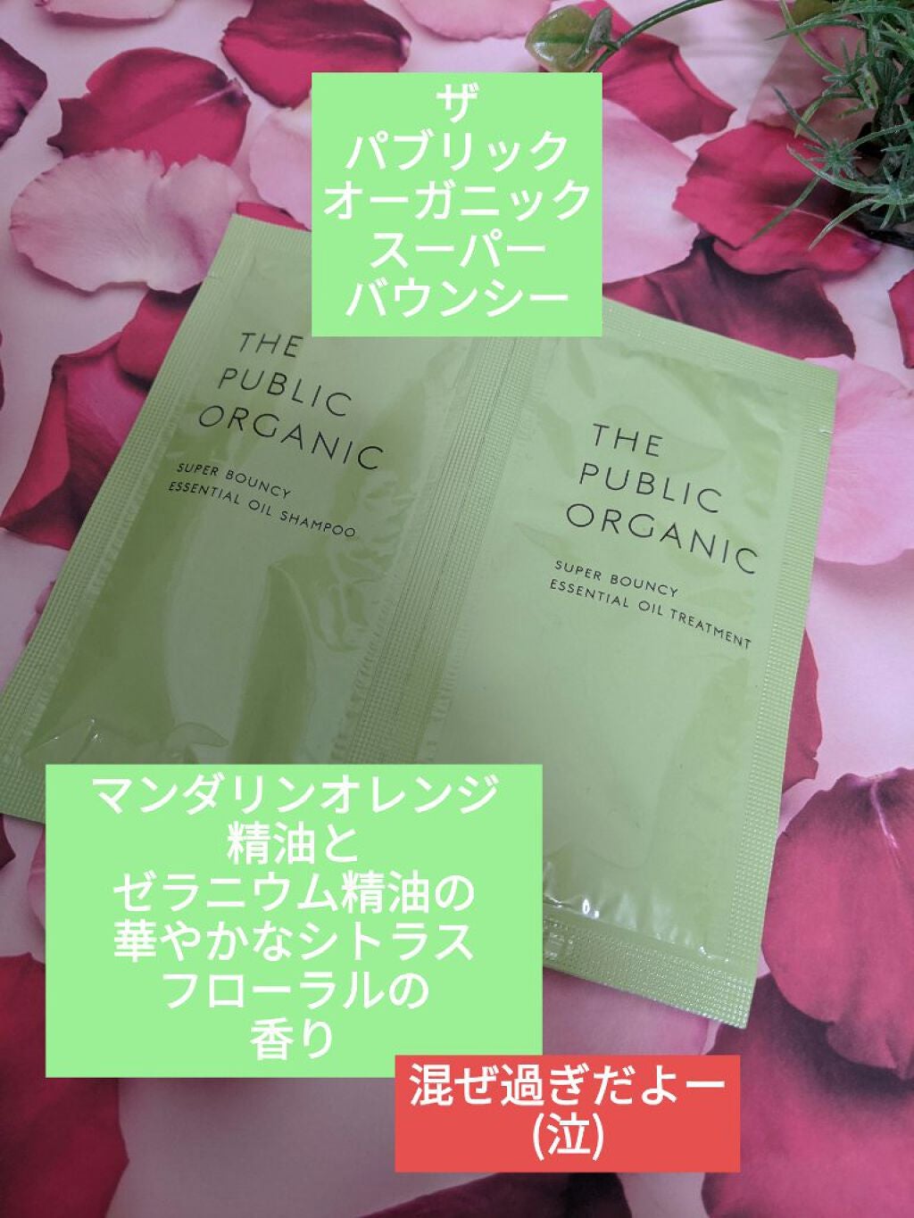 スーパーバウンシー DM シャンプー/DM ヘア トリートメント/THE PUBLIC ORGANIC/市販シャンプーを使ったクチコミ(1枚目)