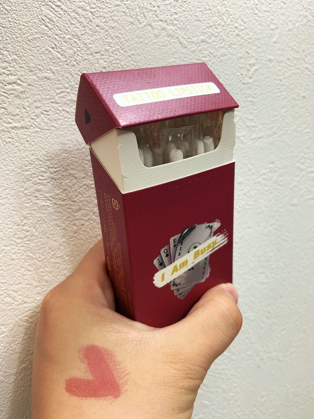 シガレット リキッドティント/FOMOMY/リップティントを使ったクチコミ（1枚目）