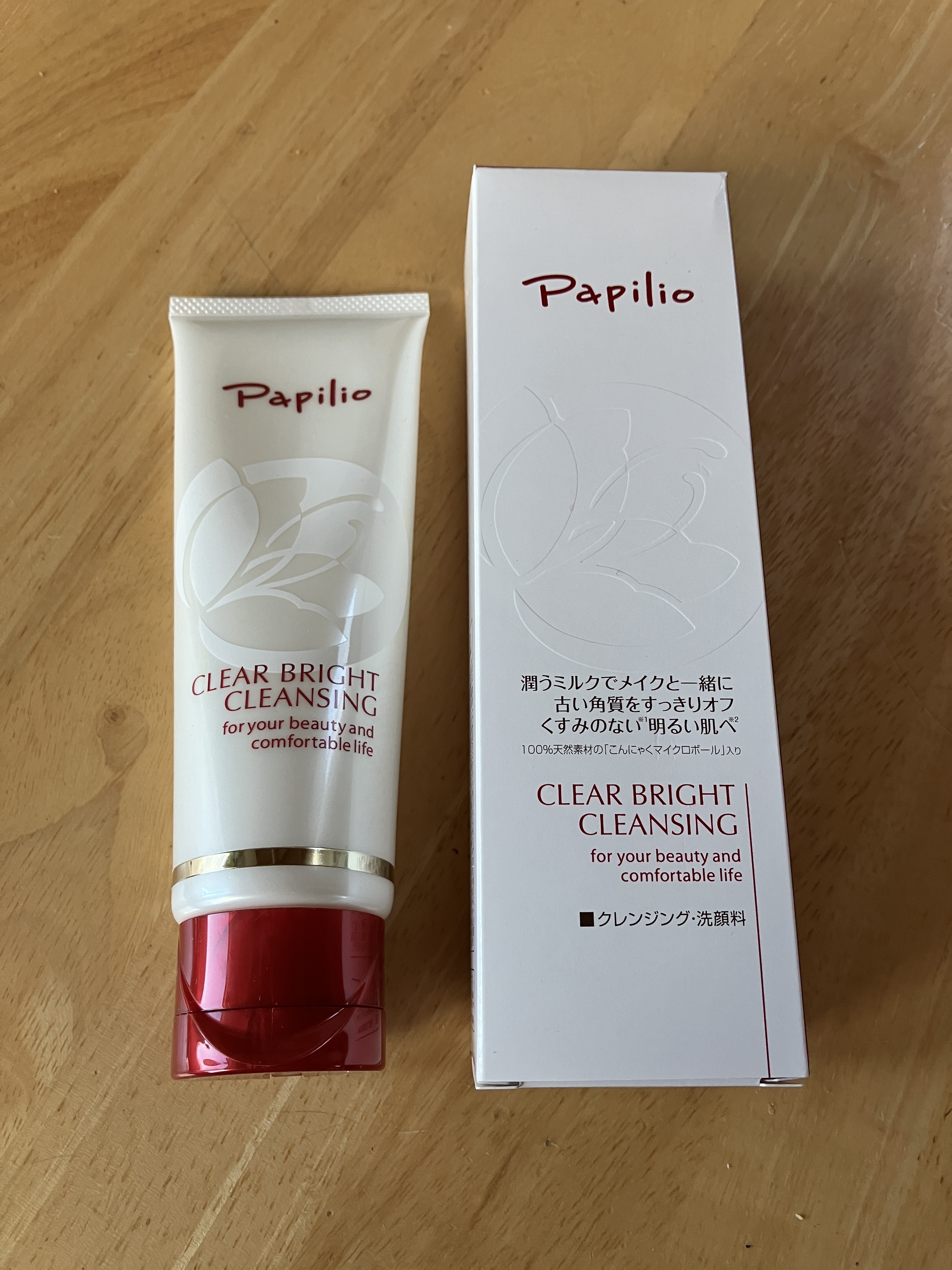 クリアブライトクレンジング/Papilio/ミルククレンジングを使ったクチコミ（1枚目）