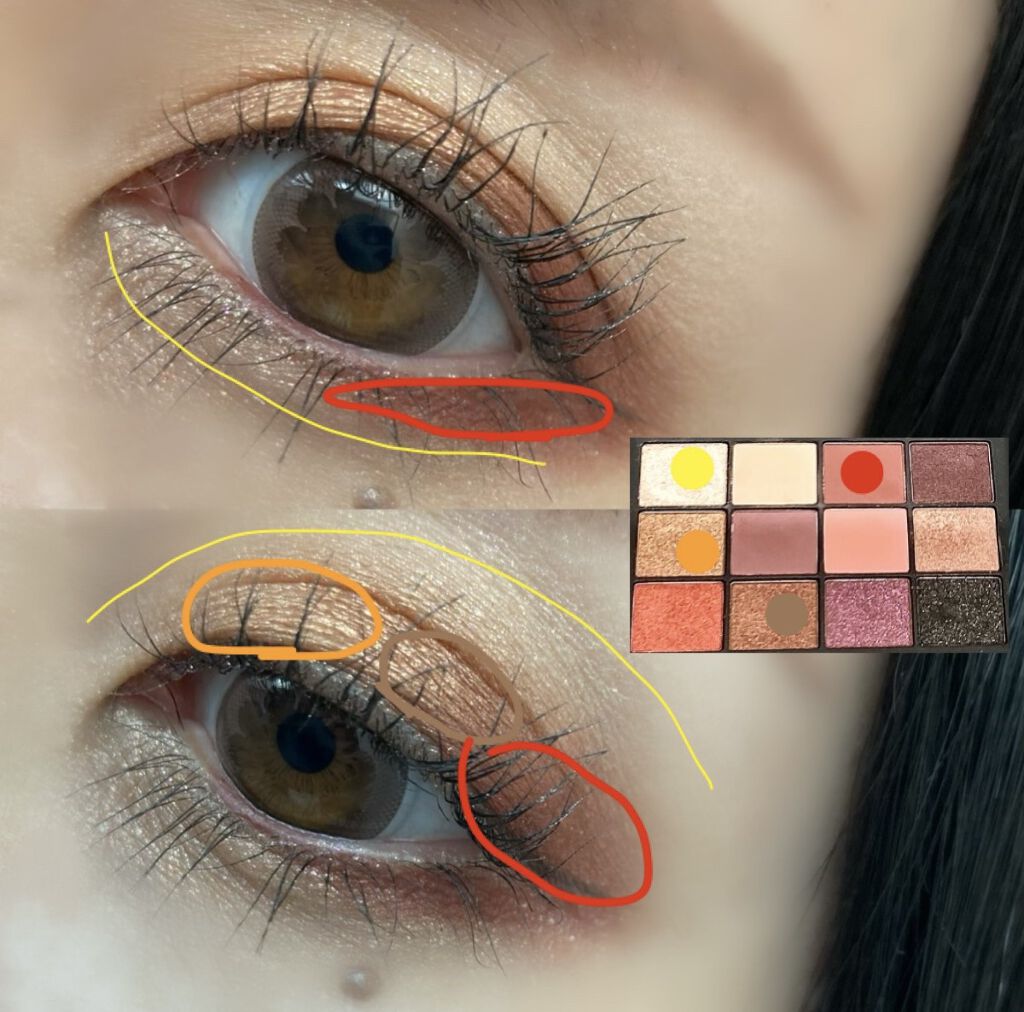 クリーミータッチライナー/キャンメイク/ジェルアイライナーを使ったクチコミ（3枚目）