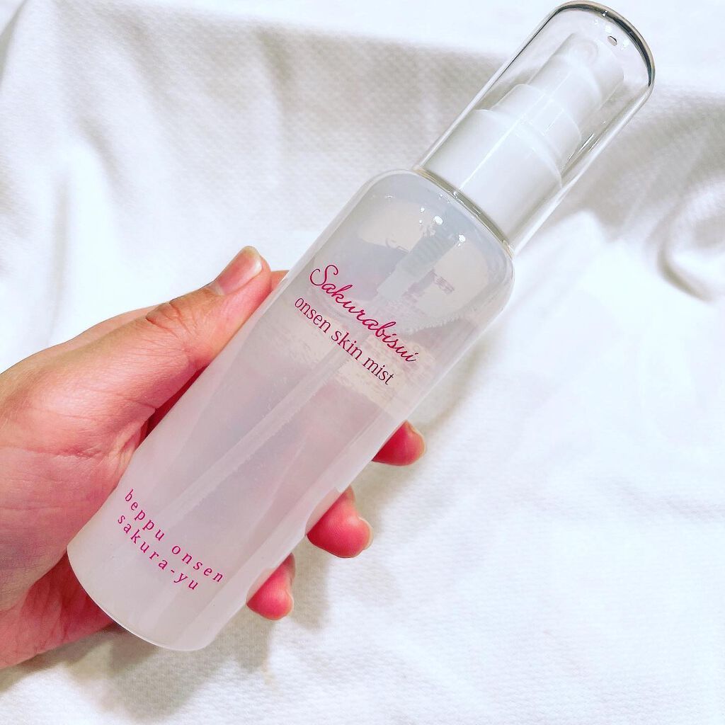 misamisa0826/フォロバ100❤️ on LIPS 「・桜美水ローション♪・『美肌の湯』と言われる別府温泉の源泉がた..」(2枚目)