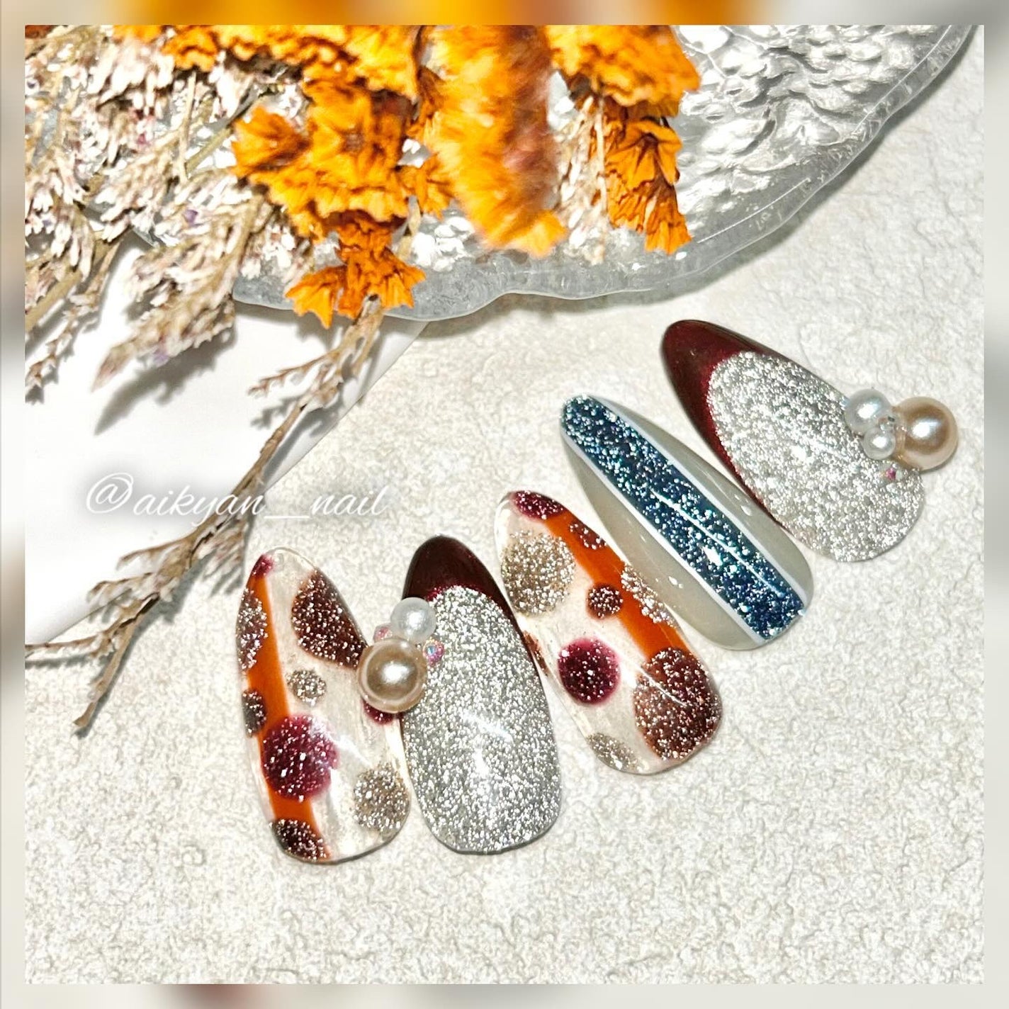 フラッシュジェル ジュエリーシリーズ/mon petit lapin/ジェルネイルを使ったクチコミ(5枚目)