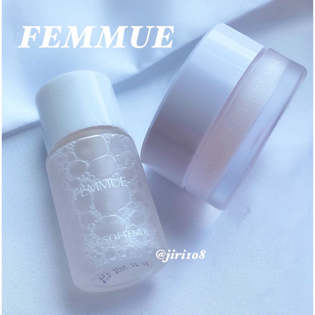ローズウォーター スリーピングマスク/FEMMUE/フェイスクリームを使ったクチコミ(4枚目)