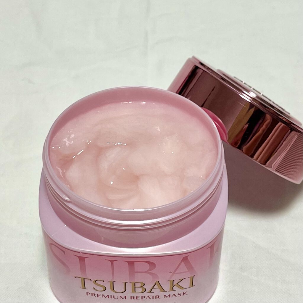 プレミアムリペアマスク（資生堂　プレミアムリペアマスク） S (春ツバキの香り)/TSUBAKI/ヘアマスク・ヘアパックを使ったクチコミ（3枚目）