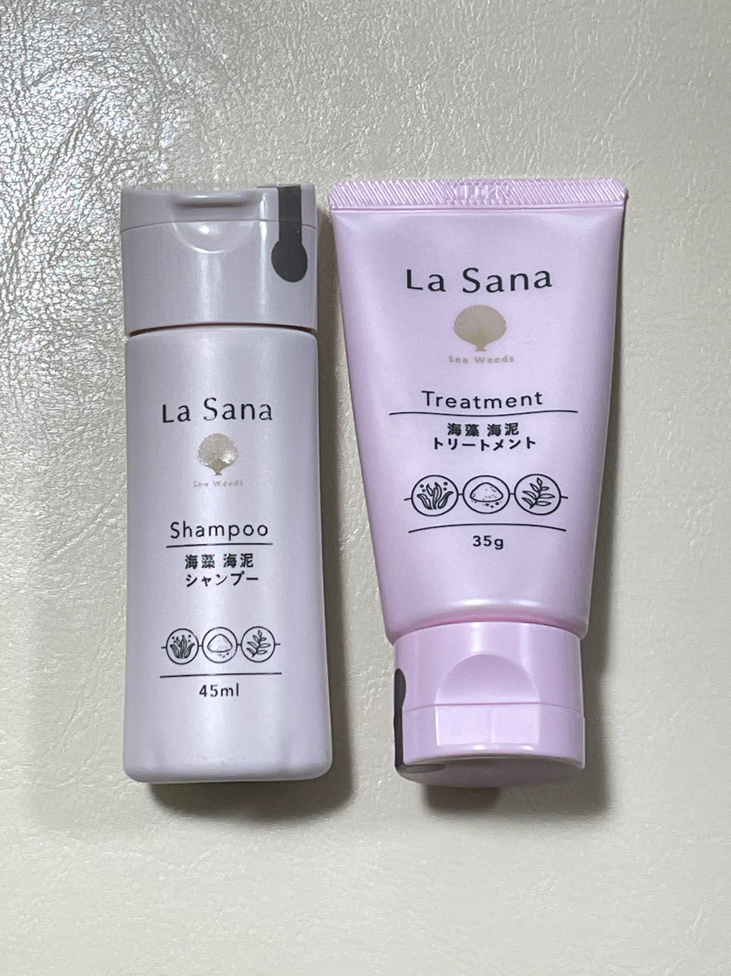 ラサーナ 海藻 海泥 シャンプー/トリートメント/ラサーナ/市販シャンプーを使ったクチコミ(1枚目)