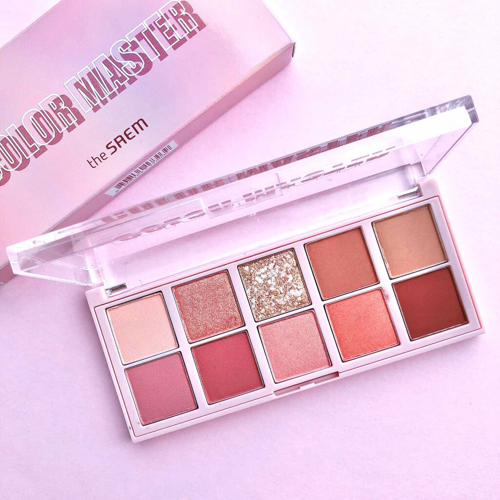 カラー マスター シャドウ パレット /the SAEM/アイシャドウパレットを使ったクチコミ（1枚目）