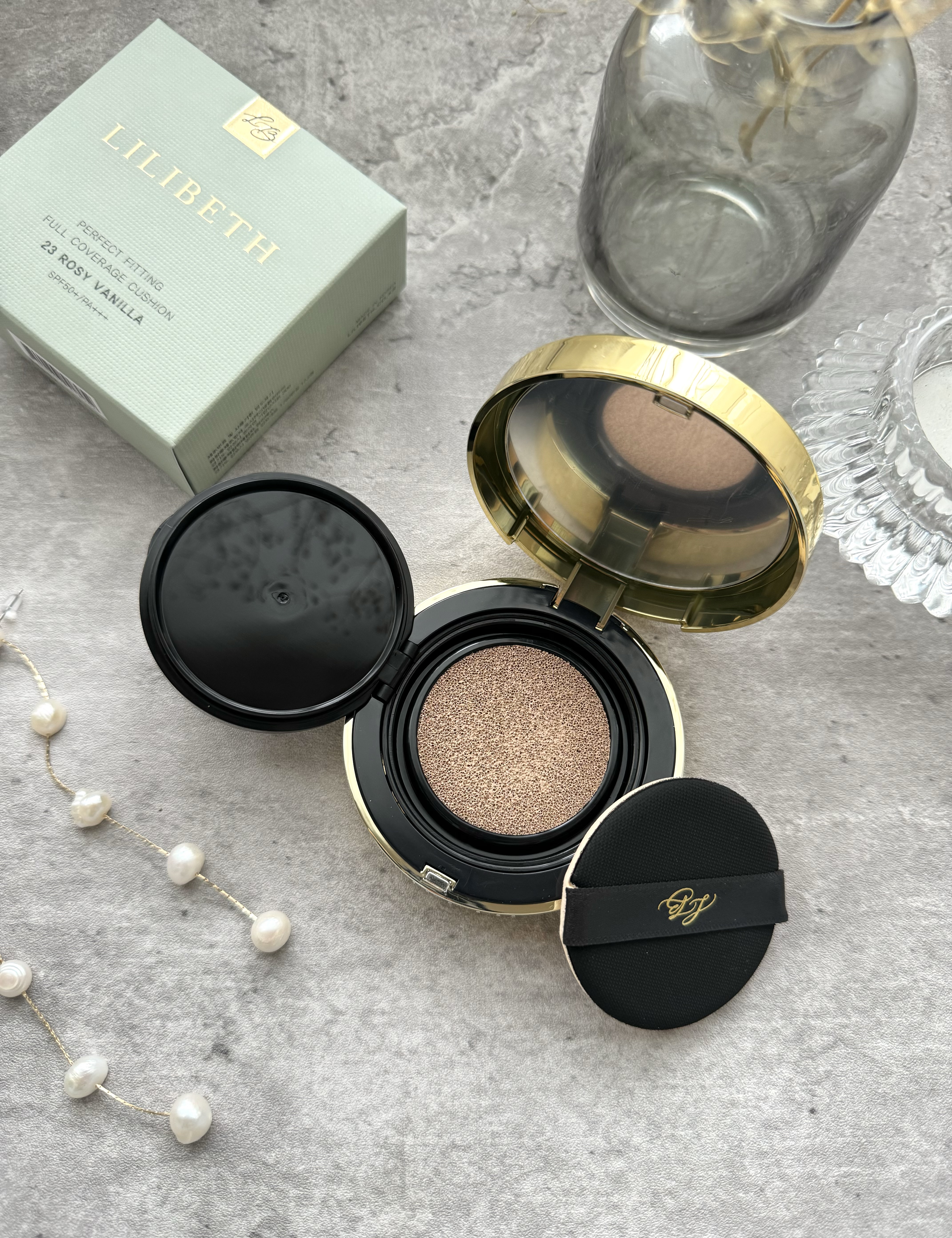 パーフェクティングフィッティング フルカバレッジクッション/LILIBETH/クッションファンデーションを使ったクチコミ（1枚目）