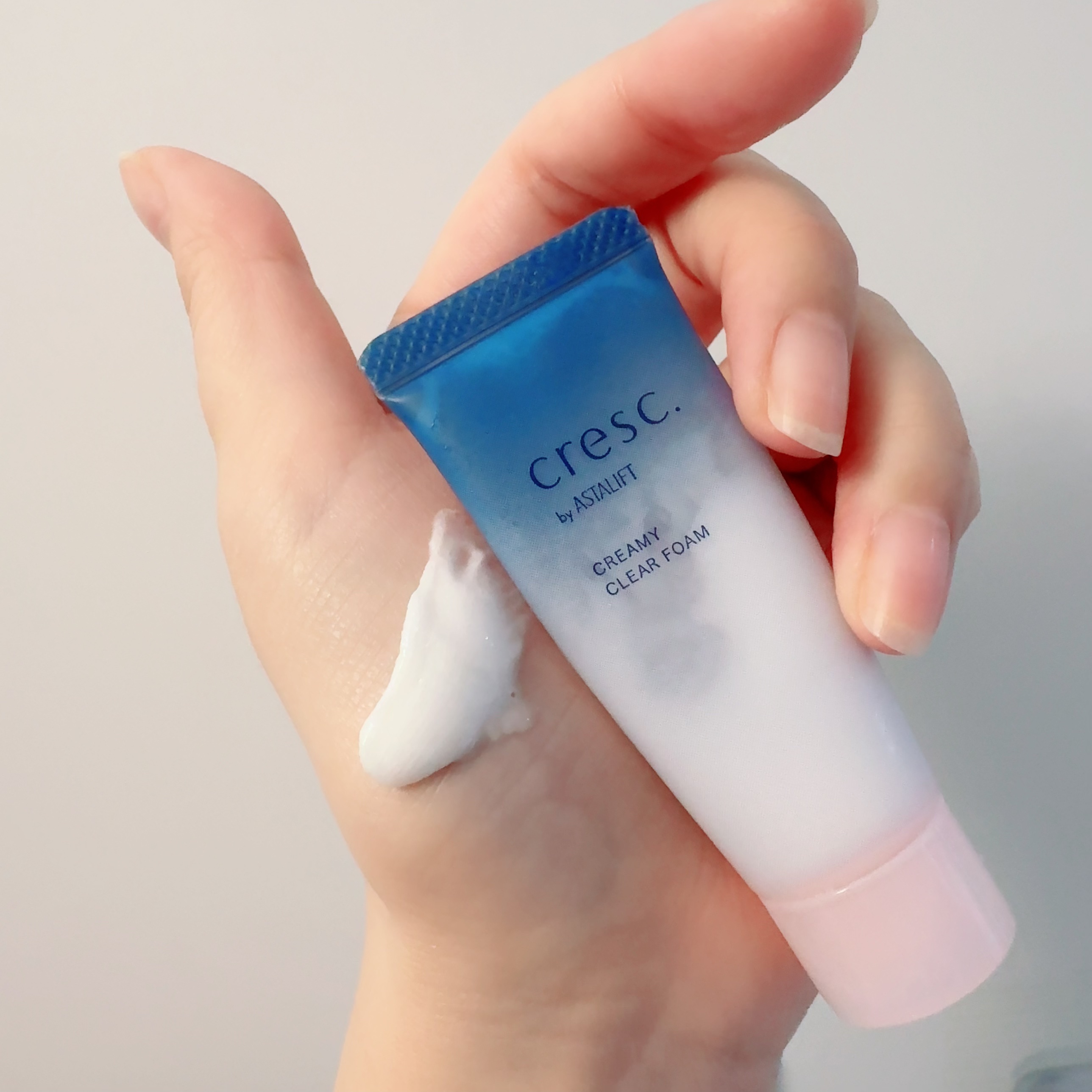 クリーミー クリアフォーム/cresc. by ASTALIFT/洗顔フォームを使ったクチコミ（1枚目）