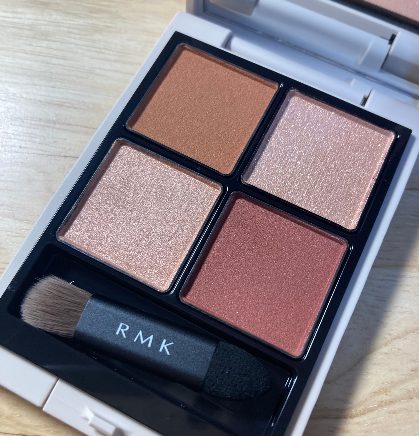 RMK シンクロマティック アイシャドウパレット/RMK/アイシャドウパレットを使ったクチコミ(1枚目)