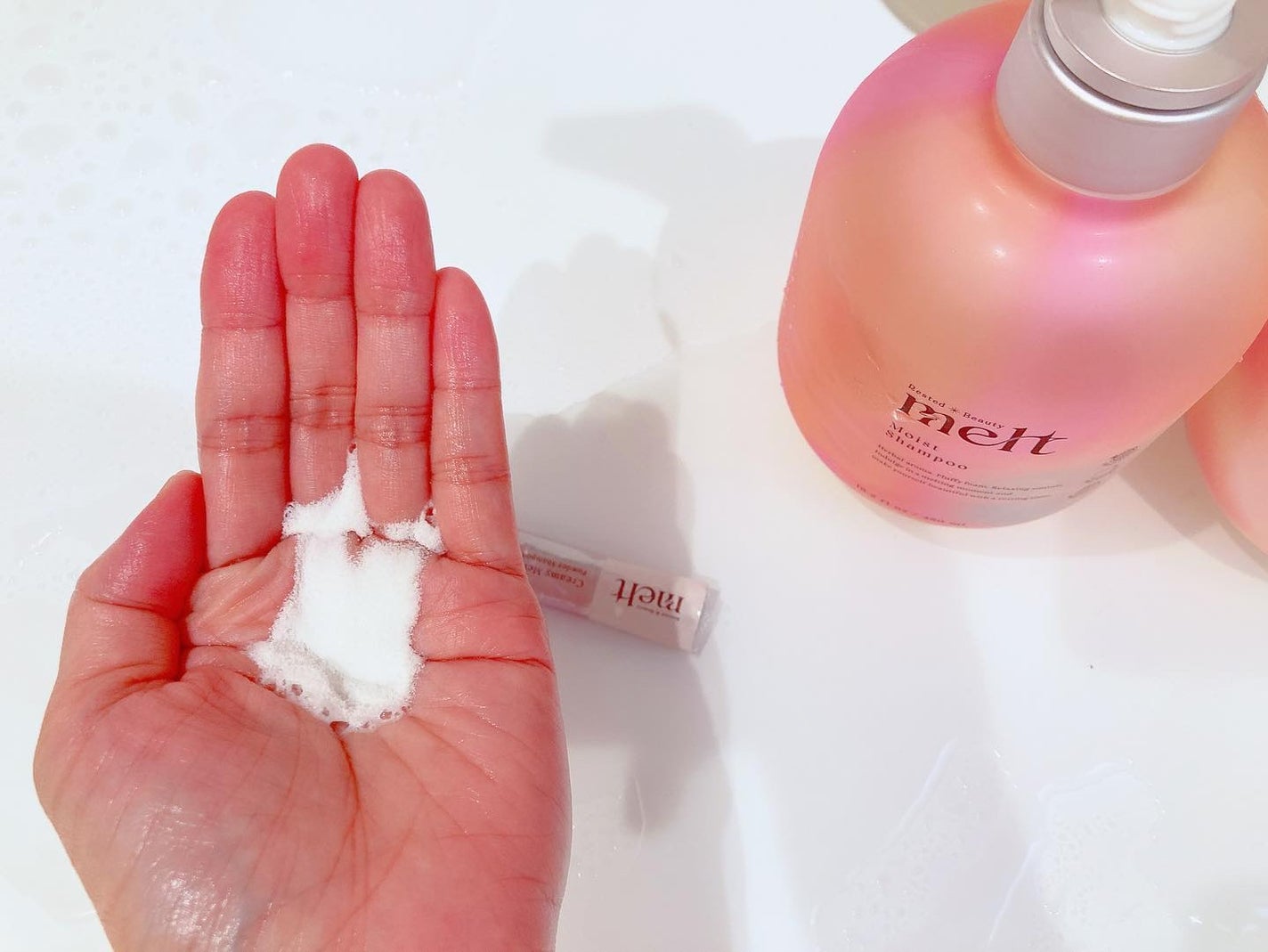 メルト モイストシャンプー/トリートメント/melt/市販シャンプーを使ったクチコミ(5枚目)