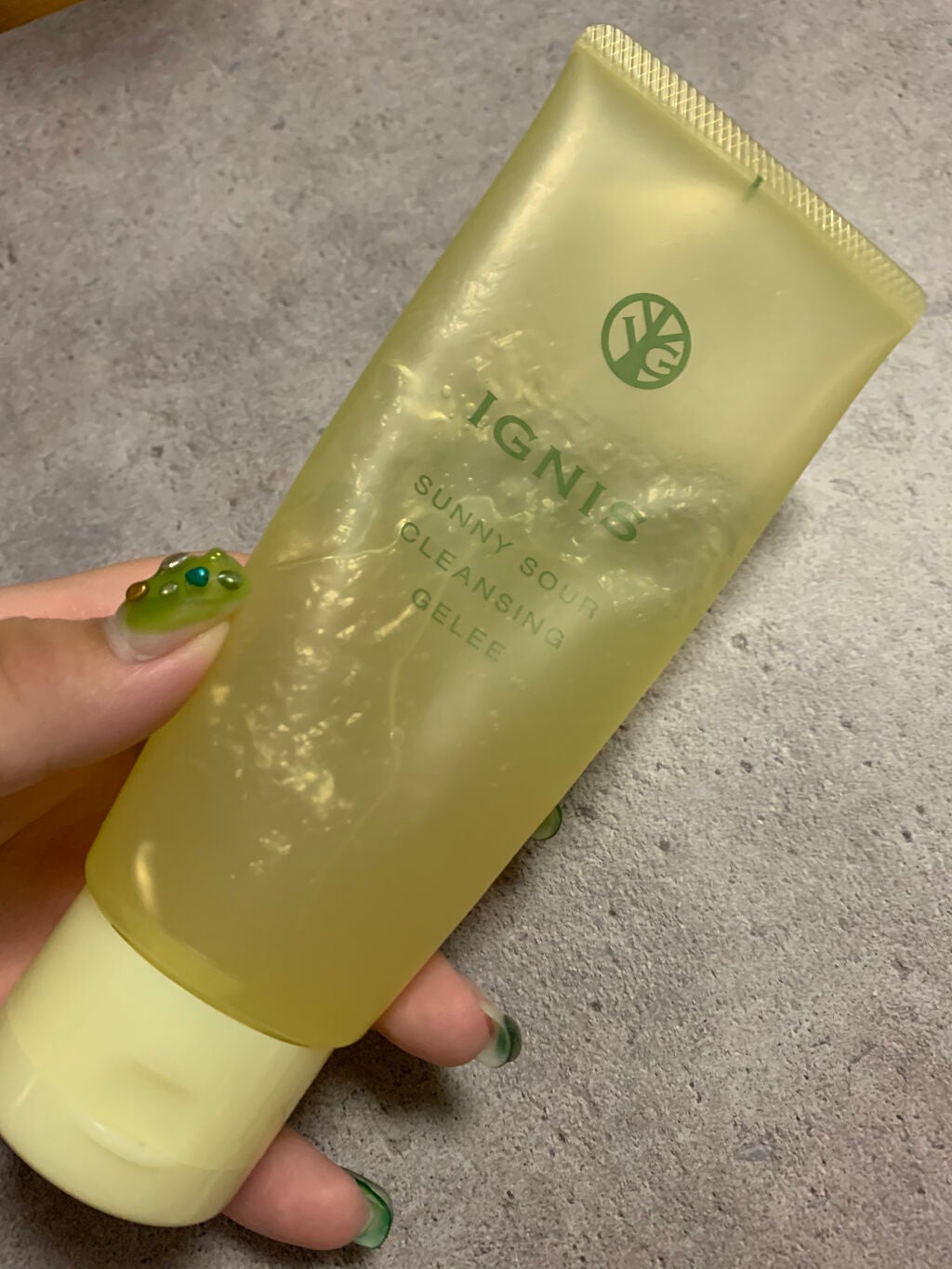 サニーサワー クレンジング ジュレ/IGNIS/クレンジングジェルを使ったクチコミ(1枚目)