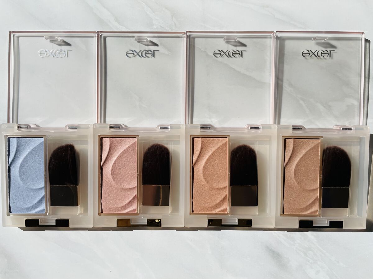 シームレストーン ブラッシュ/excel/パウダーチークを使ったクチコミ（3枚目）