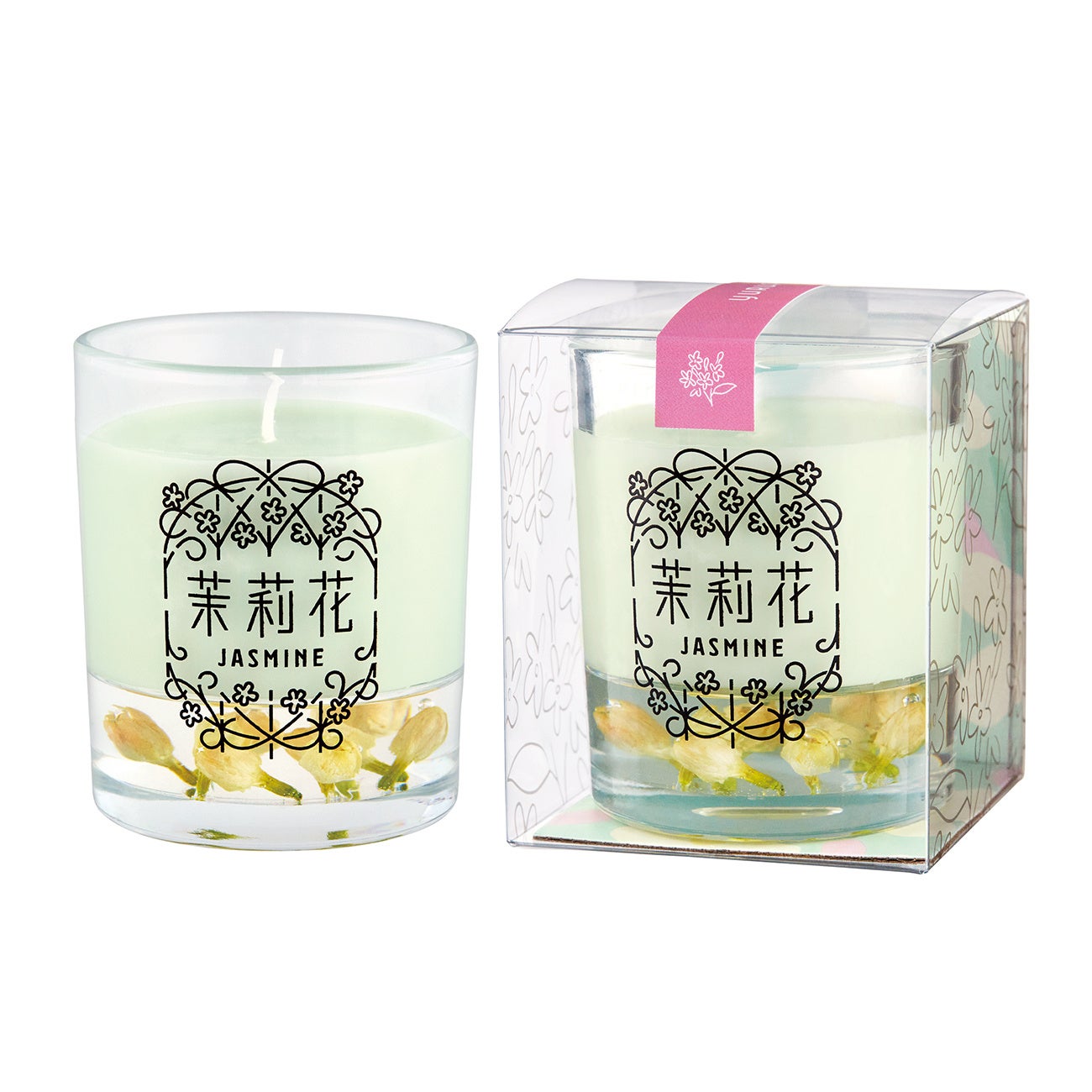 ゆるりと ゆるりと 茉莉花　キャンドル