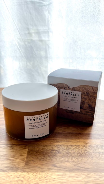 センテラ クイックカーミングパッド/SKIN1004/トナーパッドを使ったクチコミ(1枚目)