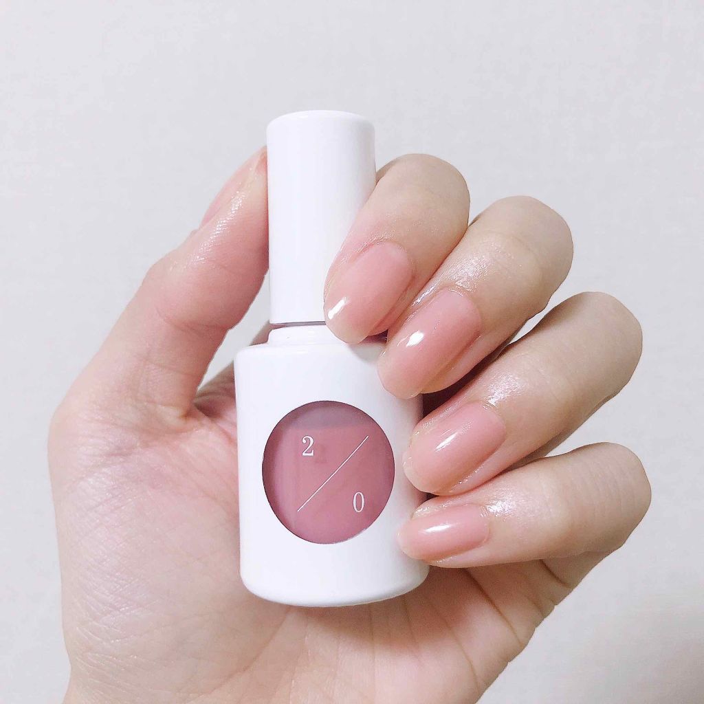 カラーベースコート ゼロ/uka/オールインワンネイルを使ったクチコミ(2枚目)