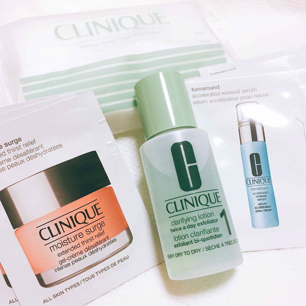 クラリファイング ローション 1/CLINIQUE/拭き取り化粧水を使ったクチコミ(1枚目)