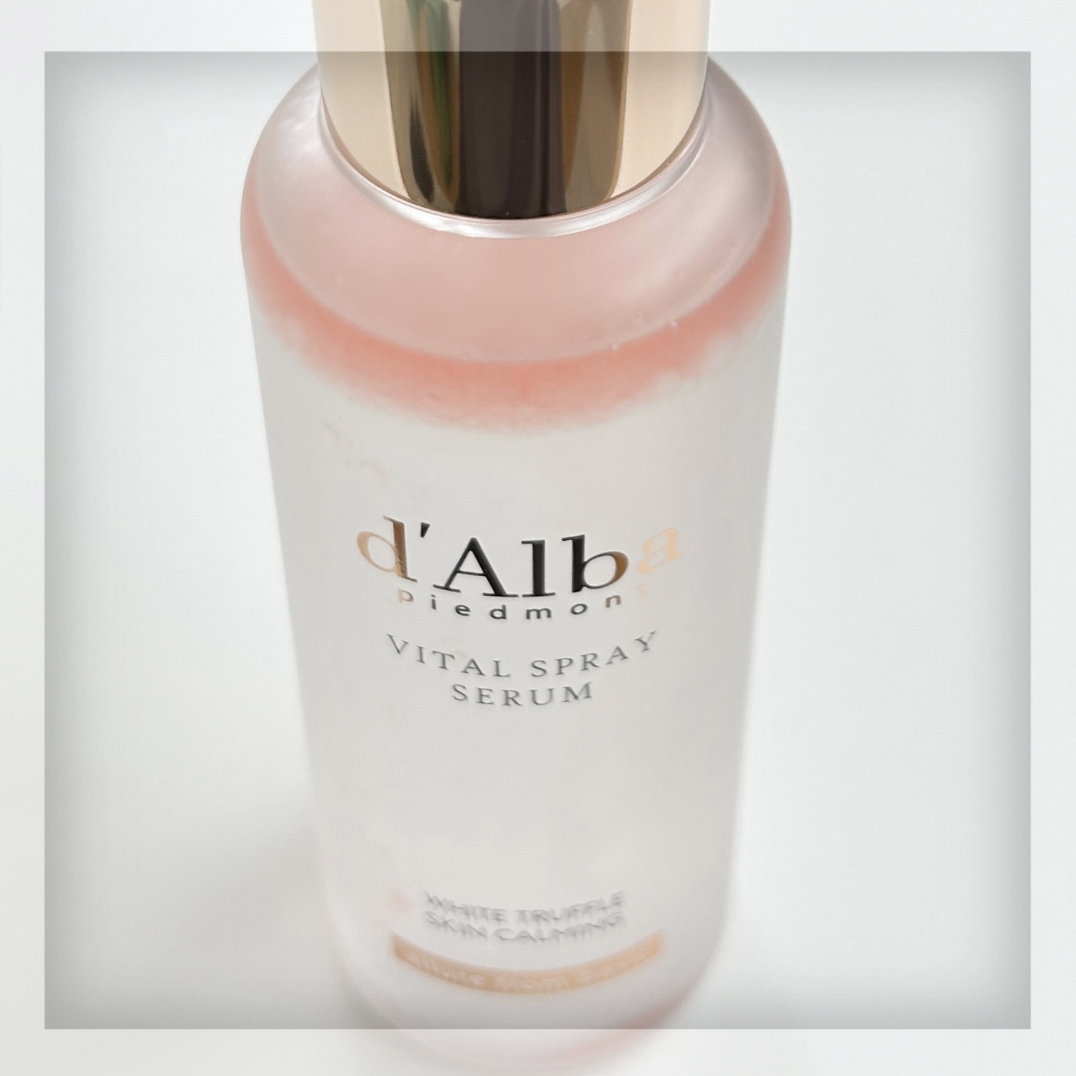 ダルバ ホワイトトリュフバイタルスプレーセラム/ダルバ/ミスト状化粧水を使ったクチコミ（2枚目）