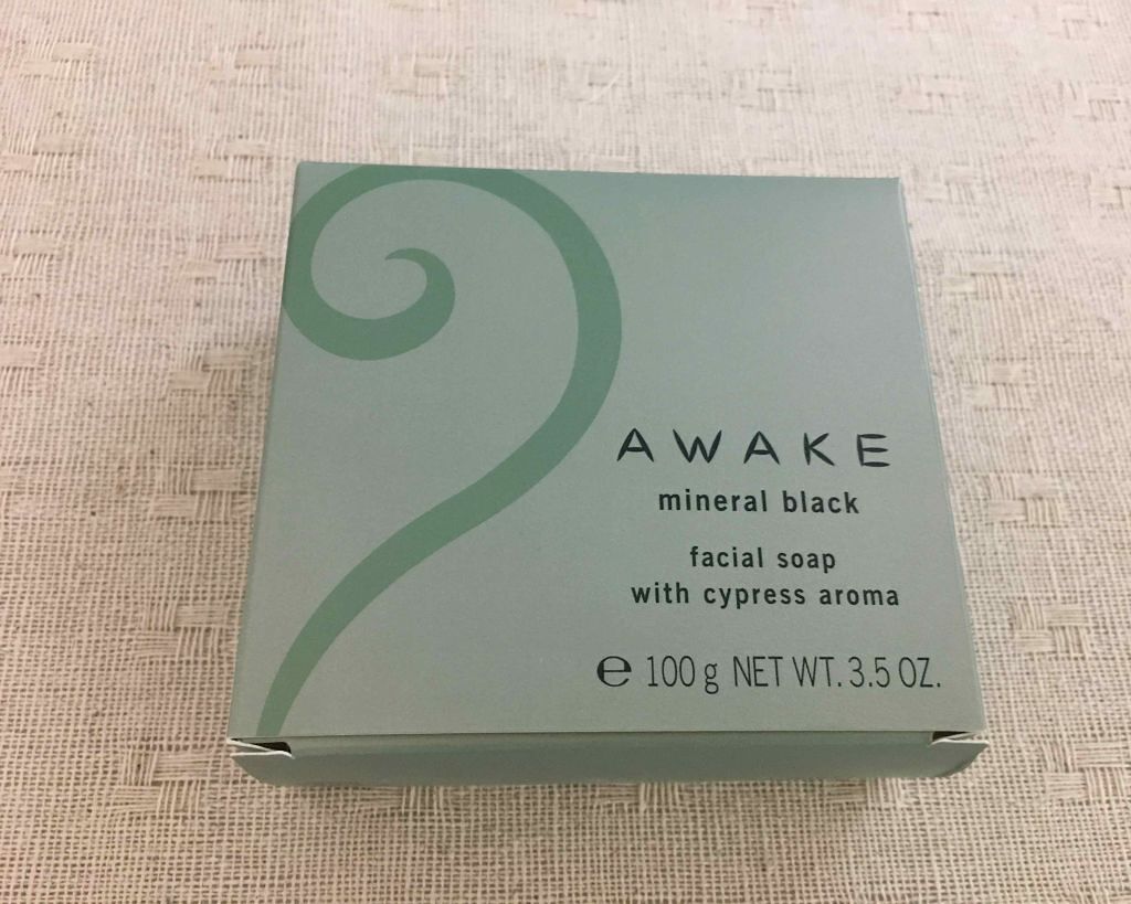 ミネラルブラック/Awake/洗顔石鹸を使ったクチコミ（1枚目）