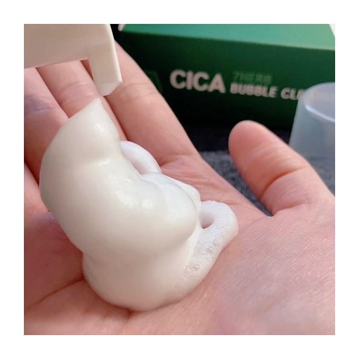 CICA MILD FOAM CLEANSER/MORNING SURPRISE/洗顔フォームを使ったクチコミ(9枚目)