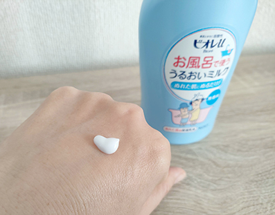 お風呂で使う うるおいミルク 無香料/ビオレu/ボディミルクを使ったクチコミ（1枚目）