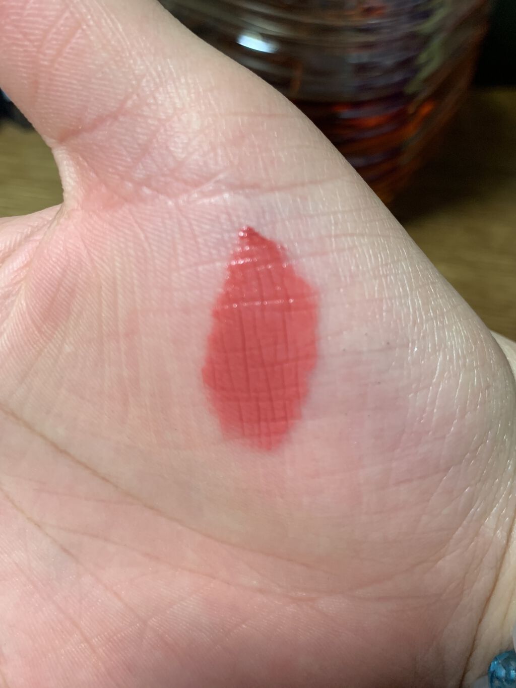 ホイッピングトックティント/wakemake/口紅を使ったクチコミ（2枚目）