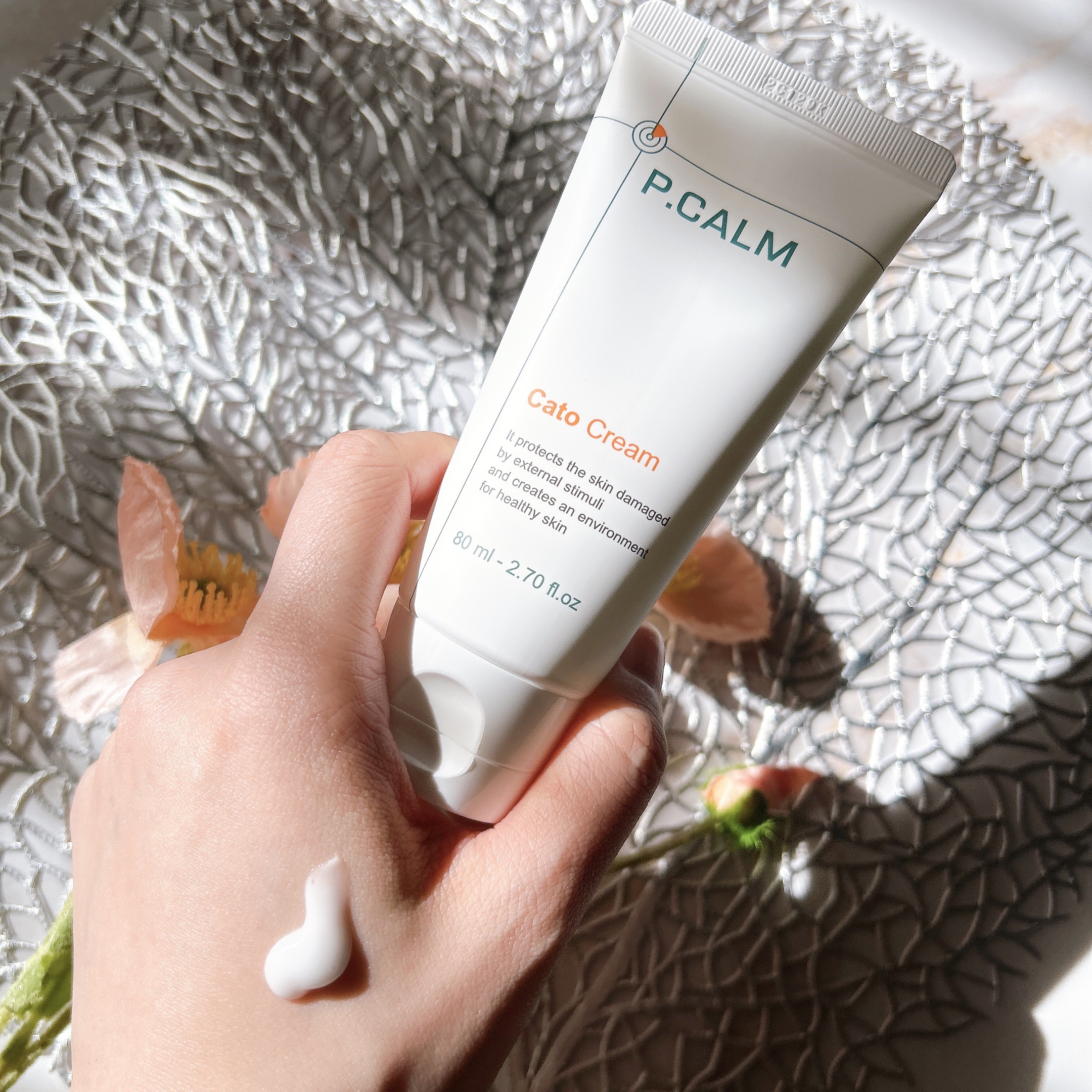 カトクリーム/P.CALM/フェイスクリームを使ったクチコミ（3枚目）