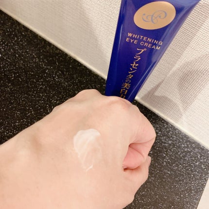 プラセホワイター 薬用美白アイクリーム/明色/アイケア・アイクリームを使ったクチコミ(3枚目)
