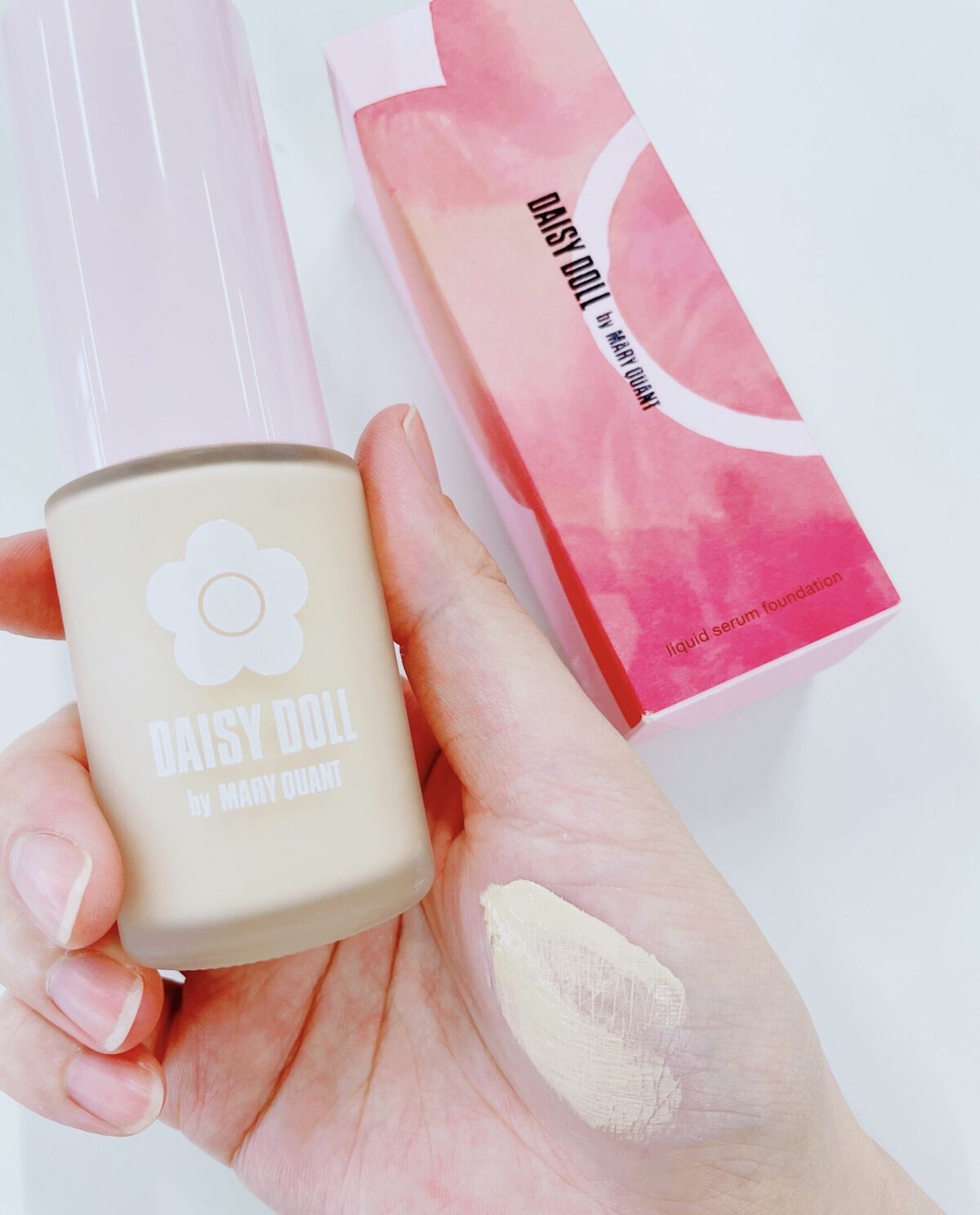 リキッド セラム ファンデーション/DAISY DOLL by MARY QUANT/リキッドファンデーションを使ったクチコミ（2枚目）