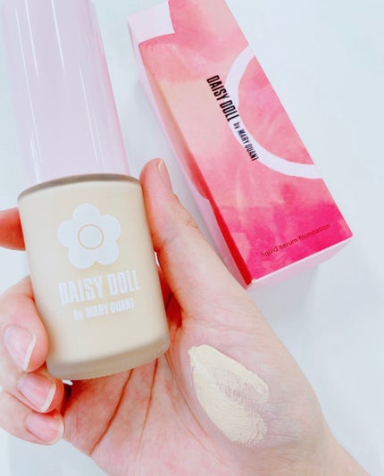 リキッド セラム ファンデーション/DAISY DOLL by MARY QUANT/リキッドファンデーションを使ったクチコミ(2枚目)