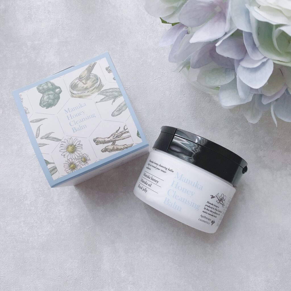 マヌカハニー クレンジングバーム/アピセラピーコスメティクス/クレンジングバームを使ったクチコミ(10枚目)
