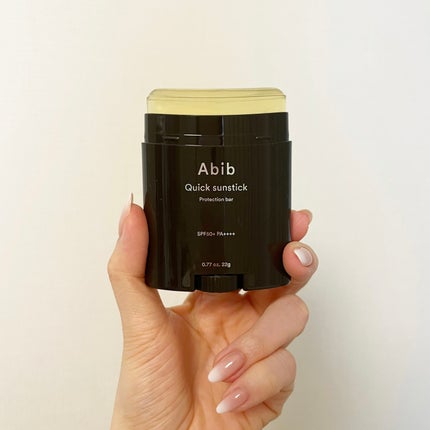 クイック サンスティック プロテクションバー/Abib /日焼け止めスティックを使ったクチコミ(1枚目)