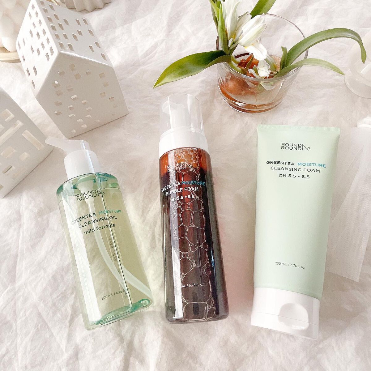 グリーンティーピュアクレンジングオイル/ラウンドアラウンド/オイルクレンジングを使ったクチコミ（1枚目）