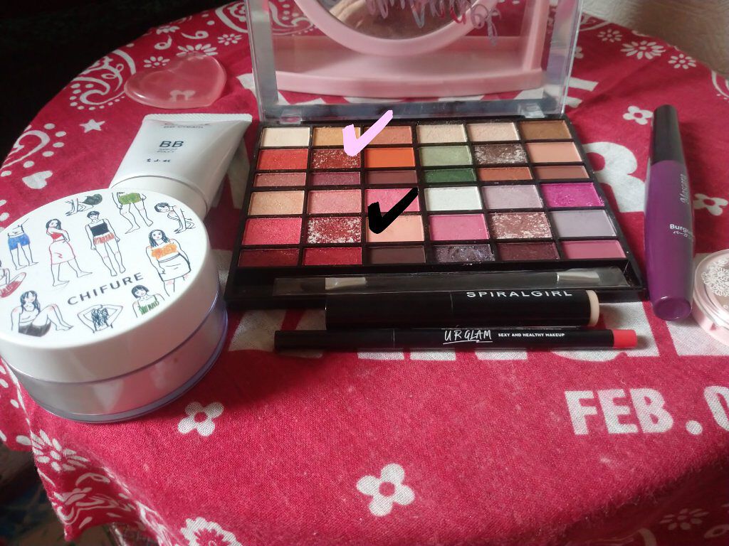 プロコレクション36カラー/Dolly Angel/アイシャドウパレットを使ったクチコミ（1枚目）